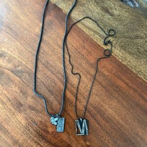 Two men's necklaces
